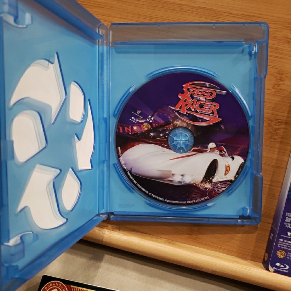 Speed Racer (Blu-ray, 2008) With Slipcover No Digital Code - Picture 3 of 4
